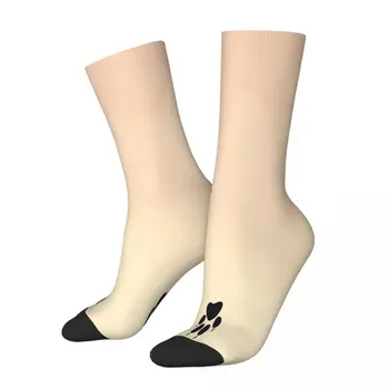 Розова лисица, сладки и забавни чорапи с крака на животни, мъжки и дамски летни чорапи с принтом