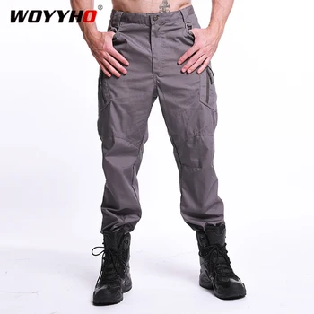 Бързо съхнещи летни панталони, мъжки дишащи военни тактически панталони, износоустойчиви ловни бойни туристически панталони