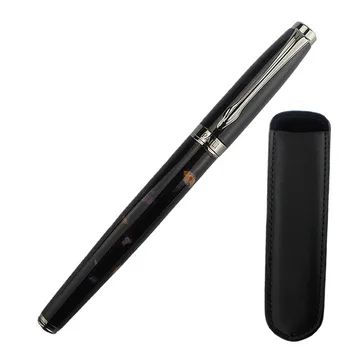 Метална Офис писалка с тънък метален връх 0.5 mm мастило, канцеларски материали, Ученически пособия, Подарък за писане