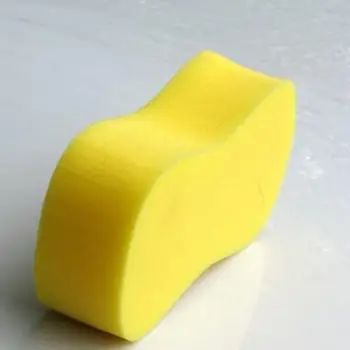 22 см Преносим 8-образна препарат за миене на автомобилни Стъкла Восъчен Гъба Пяна Инструмент за автоматично Почистване на Голяма жълта гъба