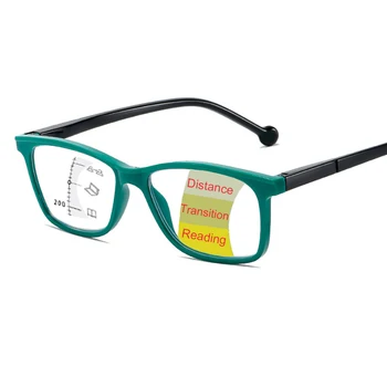 Мультифокальные прогресивно кутия шарнирные очила за четене, женски, мъжки, с блокиране на синя светлина, Безплатна доставка, компютърни очила за четене 1,0-4,0
