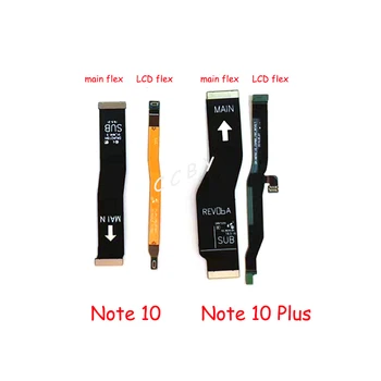 За Samsung Galaxy Note 10/Note 10 Plus Lite/Note 20 дънната платка дънна Платка с LCD дисплей USB Конектор за зареждане и Гъвкав кабел