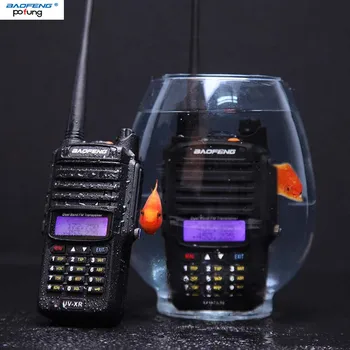 Baofeng UV-XR 10 W радио Двухдиапазонное cb Радио Водоустойчива IP67 мощна Преносима Радиостанция 10 км Далечни разстояния Двустранно радио за лов