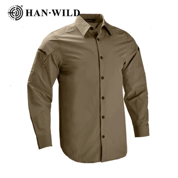 Мъжки работни облекла-карго за улицата, военна риза за лов и стрелба, dr. тактически ризи, леки тактически ризи с дълъг ръкав