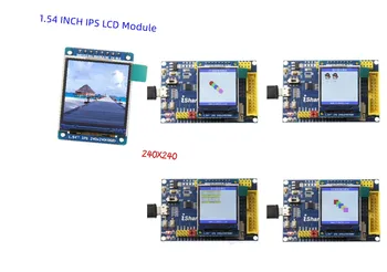 Нов 1,54-инчов IPS цял екран TFT-дисплей LCD Цветен экранный модул 4-редов интерфейс SPI-Сериен HD 240x240