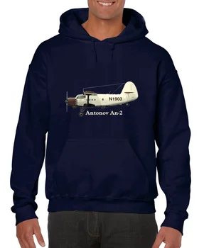 Модерни ежедневни памучни блузи и щампи с участието на самолет Ан-2 
