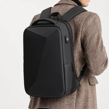 14-Инчов раница за бизнес лаптоп за мъже, чанта за лаптоп, защита от удари, многофункционални чанти, зареждане чрез USB, анти-кражба на мъжки раници