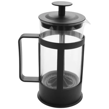 Френч-преса за приготвяне на кафе и чай 12 грама, кафе съобщение от утолщенного borosilicate стъкло, не ръждясва и сигурен в съдомиялна машина