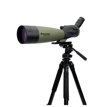 Celestron Professional Ultima 80 мм Высокомощный Контакт с очите и 20-60X Bak4 С Оптично Водоустойчив Увеличение Монокулярный Телескоп