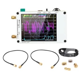 2.8-инчов TFT-екран, вектор мрежов анализатор HF MF VHF UHF Антена анализатор 300 Hz‑50 khz