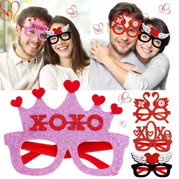 Декоративни очила за грим за Свети Валентин, подпори за партита, Подаръци за деца, 812 # 50g