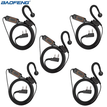 Baofeng AR-780 Микрофон Слушалки в ушите Слушалки Слушалки Слушалки За Baofeng UV-5R S9 10R Плюс UV-13 PR0 Преносима Радиостанция Радио
