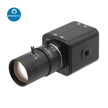 Индустриална камера 1080P 2.0 MP камера, HDMI, USB уеб камера за директно излъчване с ръчно варифокальным обектив 5-50 mm за запис на видео конферентна връзка