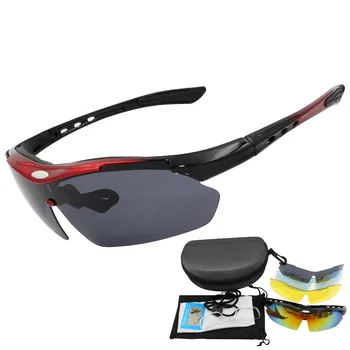 Поляризирани велосипедни очила, очила за колоездене на открито спортове, колоездене, слънчеви очила МТБ, планински очила за мъже, Gafas Ciclismo
