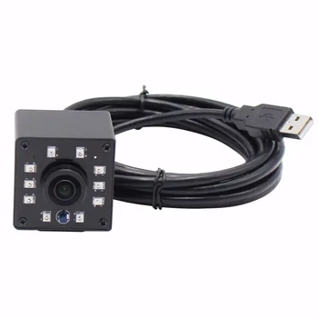 ELP 2MP CMOS AR0330 обектив рибешко око 1080P H. 264 мини IR за нощно виждане инфрачервена usb уеб камера уеб камера за автомобил с радио за Андроид