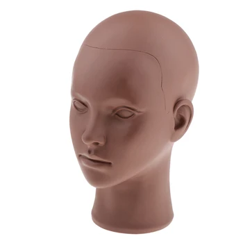 20-инчов косметологический манекен, кукла, модел на главата за грим, боядисване на лицето, обучение по фризьорство