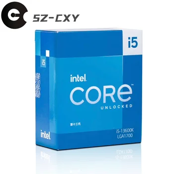 Intel Core i5-13600K i5 13600K 3,5 Ghz 14-ядрен 20-стрийминг процесор на 10 НМ L3 = 24 М 125 W LGA 1700 Нова запечатани, но без охладител