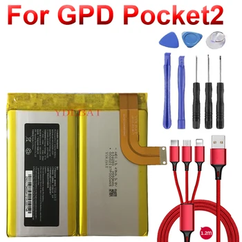 7,6 В 628386 Полимерна литиево-йонна батерия за преносими гейминг лаптоп GPD Pocket2 Pocket 2, таблет GamePad + toolkit 3400 mah