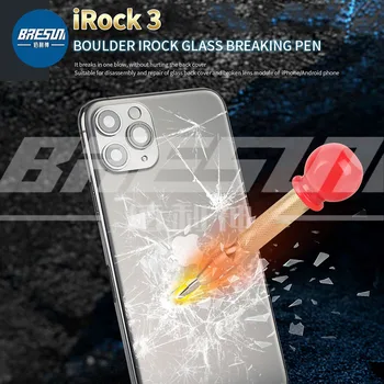 РЪЧНА дръжка iRock 3 Boulder Diamond за демонтаж и ремонт на счупено стъкло на задната корица на модула на обектива Apple Android