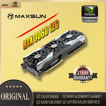 Използвани графични карти MAXSUN NVIDIA GeForce RTX3060 12G с трикратно с феновете GDDR6 GPU