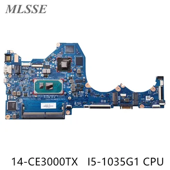 Използва се за дънната платка на лаптоп HP Pavilion 14-CE3000TX L67078-001 L67078-601 DAG7ALMB8C0 I5-1035G1 CPU MX250 2G GPU 100% тестван