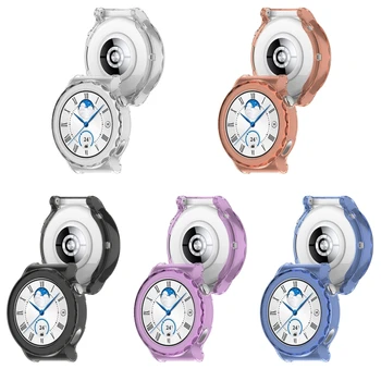 Мек TPU за Huawei Watch Pro 46 мм Универсален калъф за каишка за часовник Pro 46 мм, 43 мм и Защитно покритие за екрана, бамперные седалките