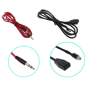 Интерфейсен адаптер MP3 Музикален кабел за кола, аудио AUX 3,5 мм E39 E53 X5 E46