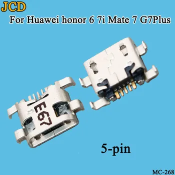 JCD 10 бр./лот За Huawei honor6 honor 6 7i Mate 7 G7Plus USB Порт За Зареждане Конектор за зарядно устройство зарядно устройство Конектор Jack