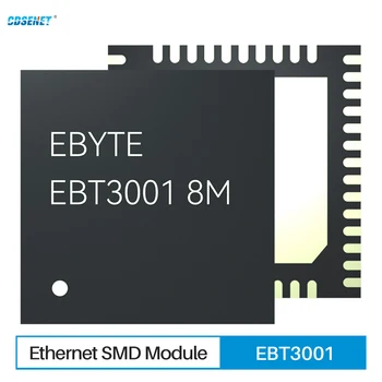 Сериен порт за преобразуване на данни в Ethernet CDSENET EBT3001 Ethernet SMD Модул MQTT Modbus TCP RTU/UDP за съхранение Портал