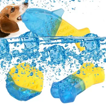 Играчки за домашни животни, устойчиви на укусам американските зъби, може да се изпълват с вода, Играчки, сладки костни играчки, летни играчки за дъвчене, чисти американските зъби, играчки за кучета