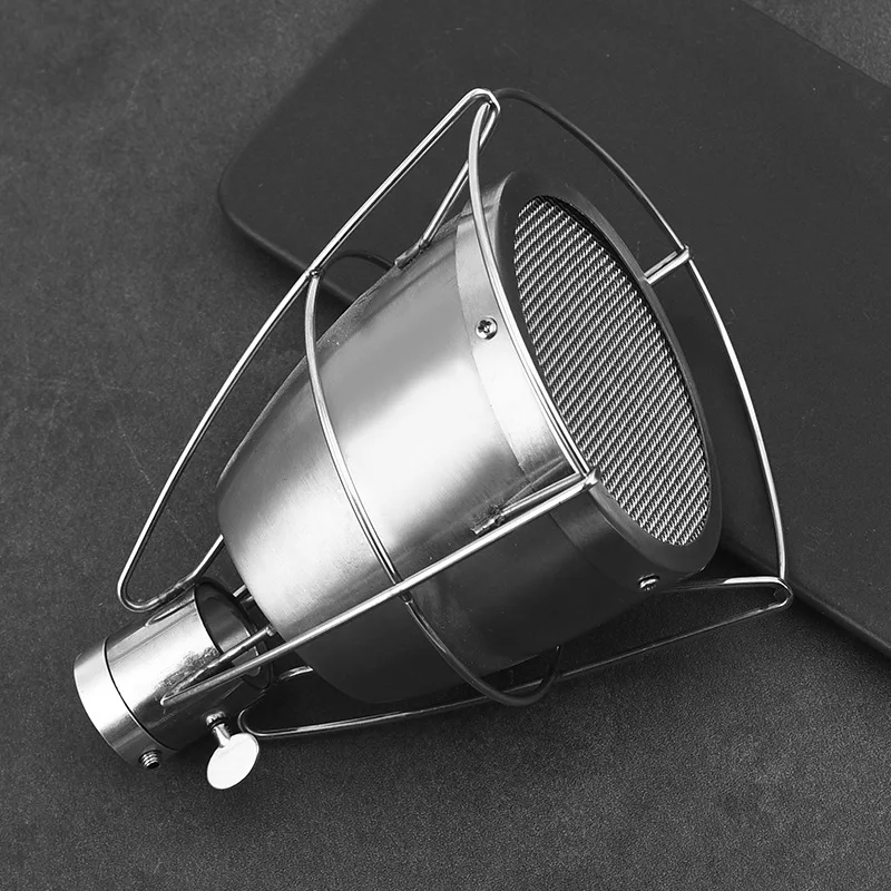 Огнехвъргачката от неръждаема стомана дюза за готвене горелка професионален ръчен инструмент за приготвяне на бройлери, идеален за печене и топене - 0