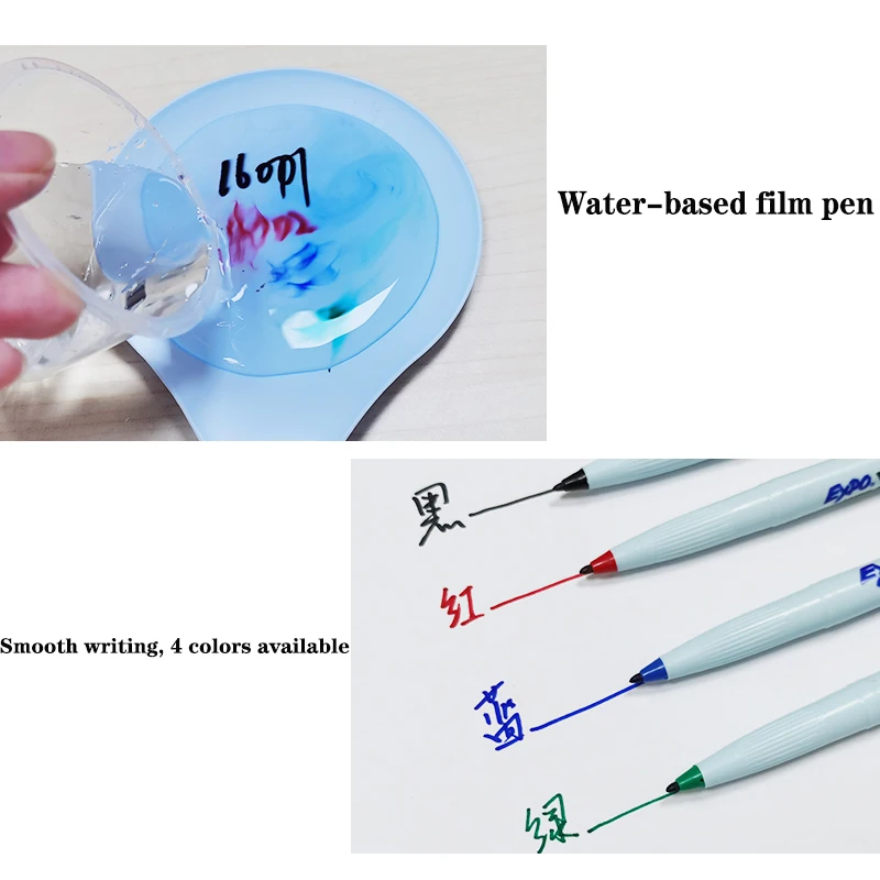 12 бр., стираемый маркер Sharpie EXPO16001, маркер за филм на водна основа, специална дръжка за печатни платки, разтворими във вода канцеларски материали - 1