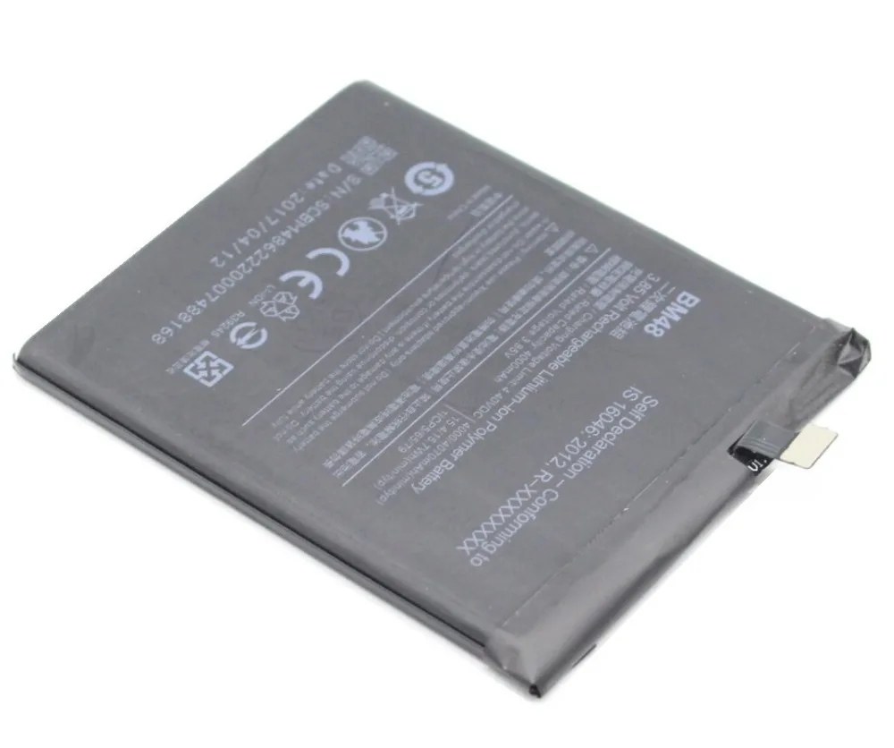 Ciszean 3,85 В 4000 ма 15,4 Wh BM48 Подмяна на батерията Xiaomi Mi Note 2 - 1
