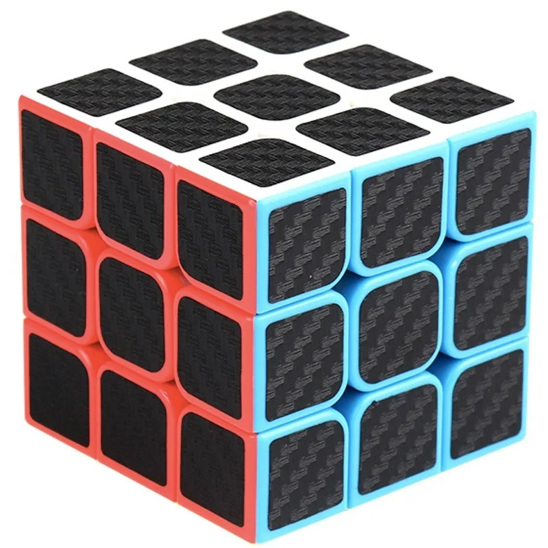 Moyu MeiLong Въглеродни Влакна 2x2x2 3x3x3 4x4x4 Магически Куб Професия Moyu Mfjs Въглероден 2x2 3x3 4x4 Куб Пъзел Играчки Подаръци - 1