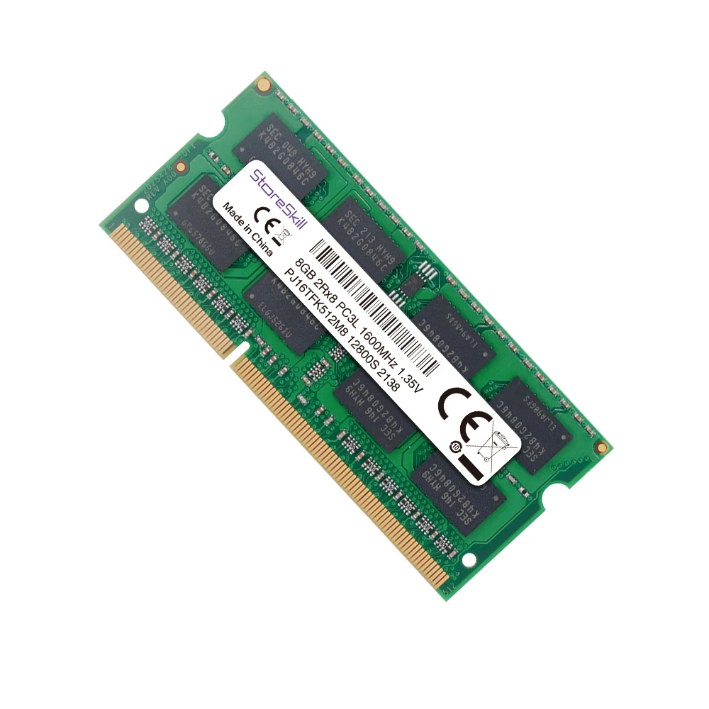 Памет sodimm памет Памет DDR3L 2 GB 4 GB 8 GB 10600 1333 12800 за 1600 ram памет за лаптоп DDR3 Memoria - 1