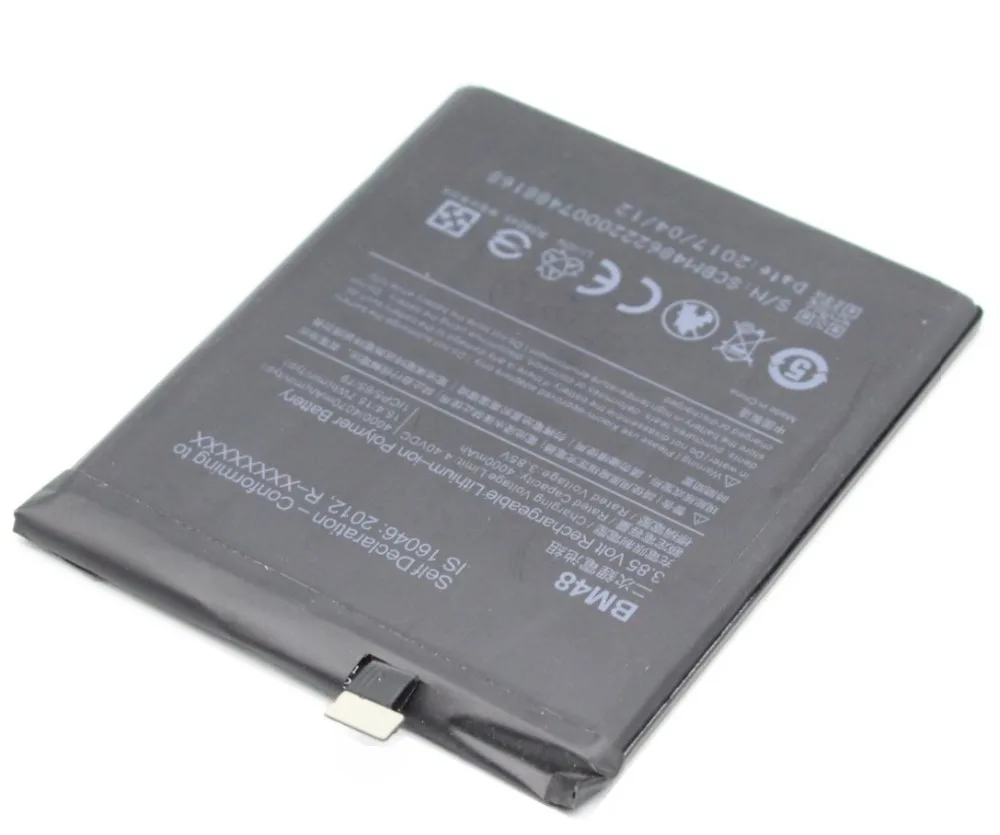 Ciszean 3,85 В 4000 ма 15,4 Wh BM48 Подмяна на батерията Xiaomi Mi Note 2 - 2
