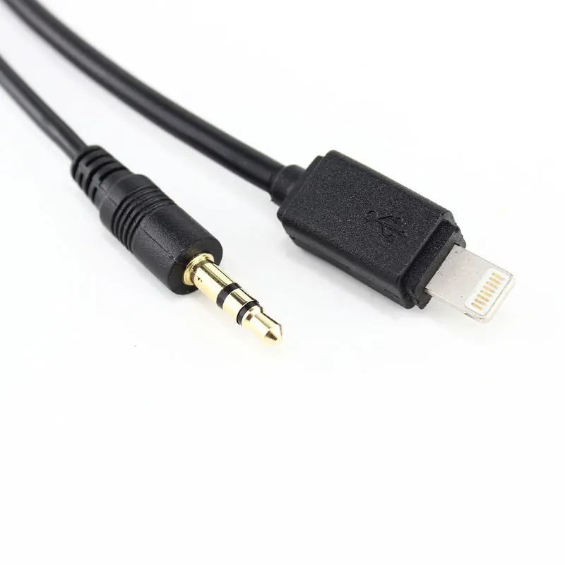 Аудио Стерео Aux USB За автомобил, USB AUX Адаптер за Интерфейсния Кабел За BMW E82 E87 E88 E90 E91 E92 E93 E60 2004, След като За iphone - 2