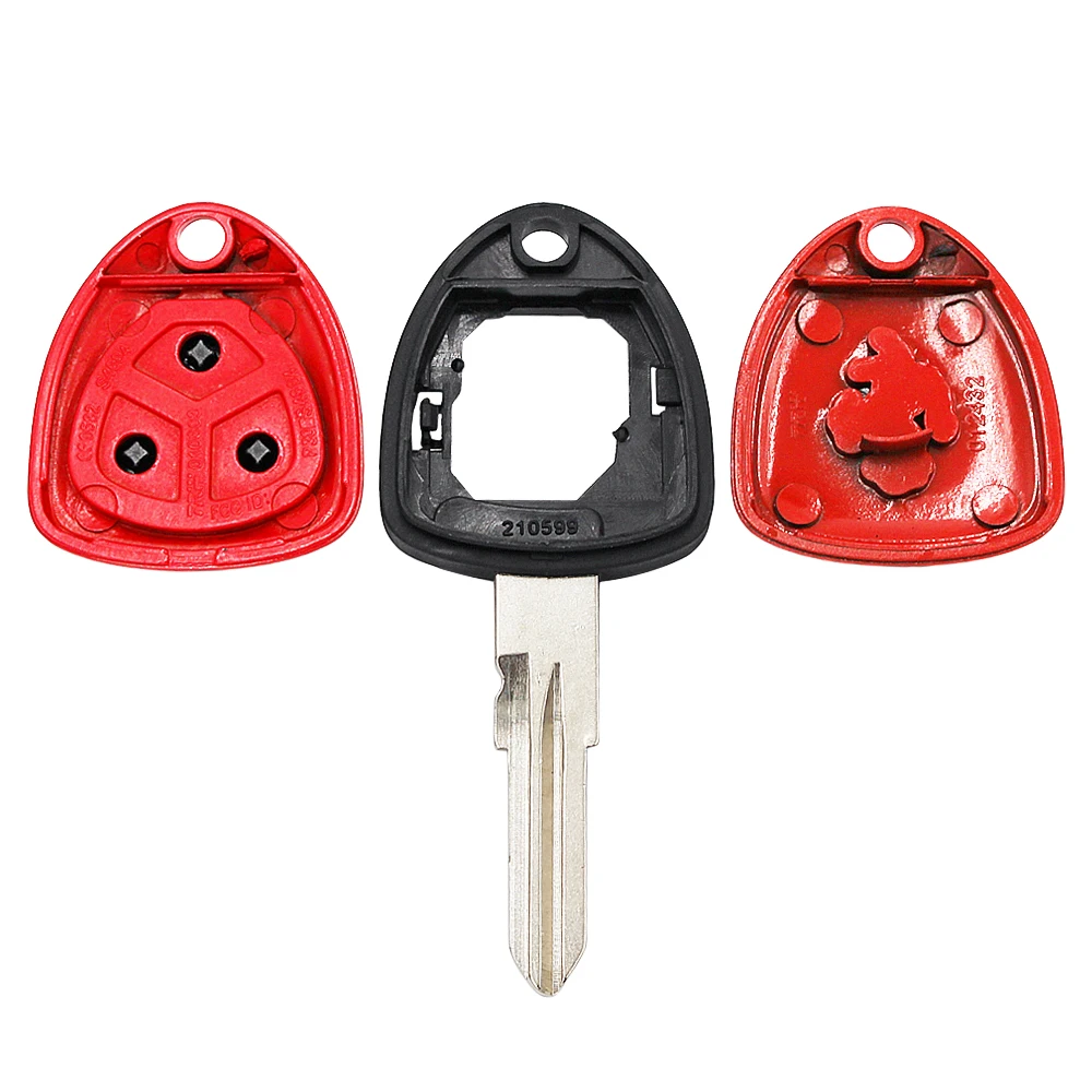 Корпус дистанционно на ключа на автомобила, 3 бутона, ключодържател за Ferrari 458 Italia FF California и 599 GTB 2007-2014 - 2